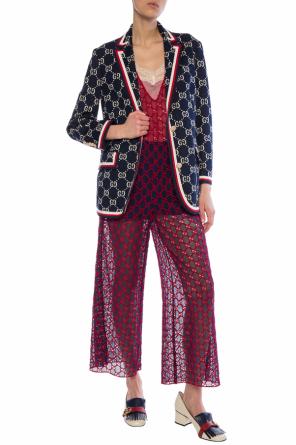 Gg-patterned blazer, zdjęcie 2 Gg-patterned blazer od Gucci